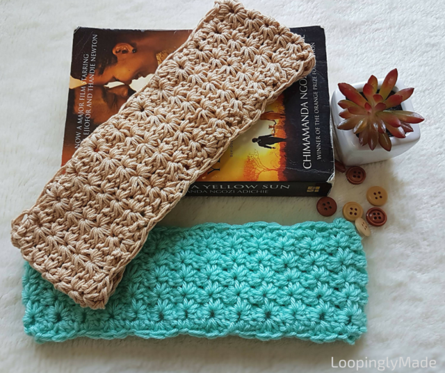 star stitch crochet headband