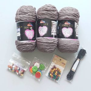 Crochet Along project materials