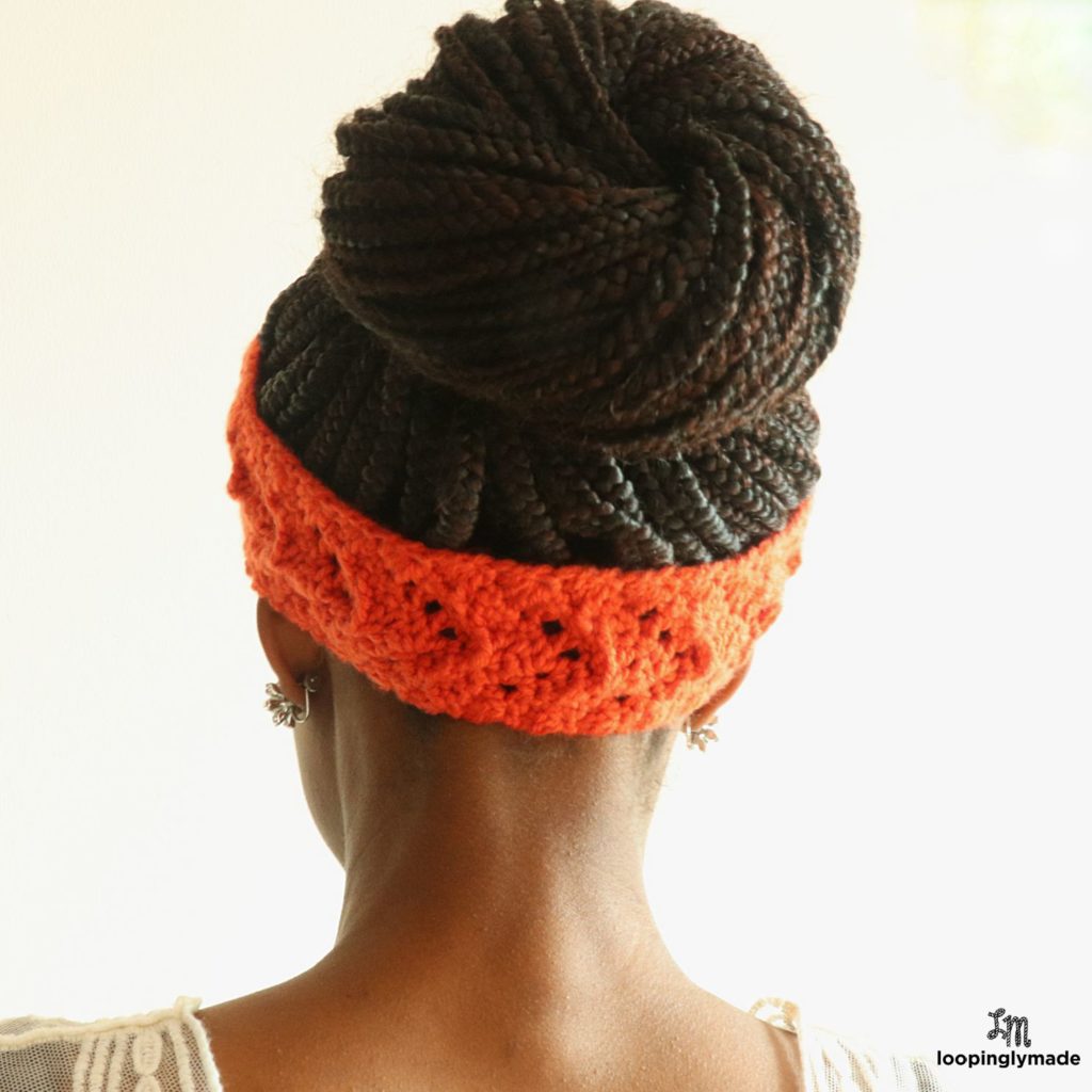 Rustic Fall Crochet Headband- Free Pattern 1c