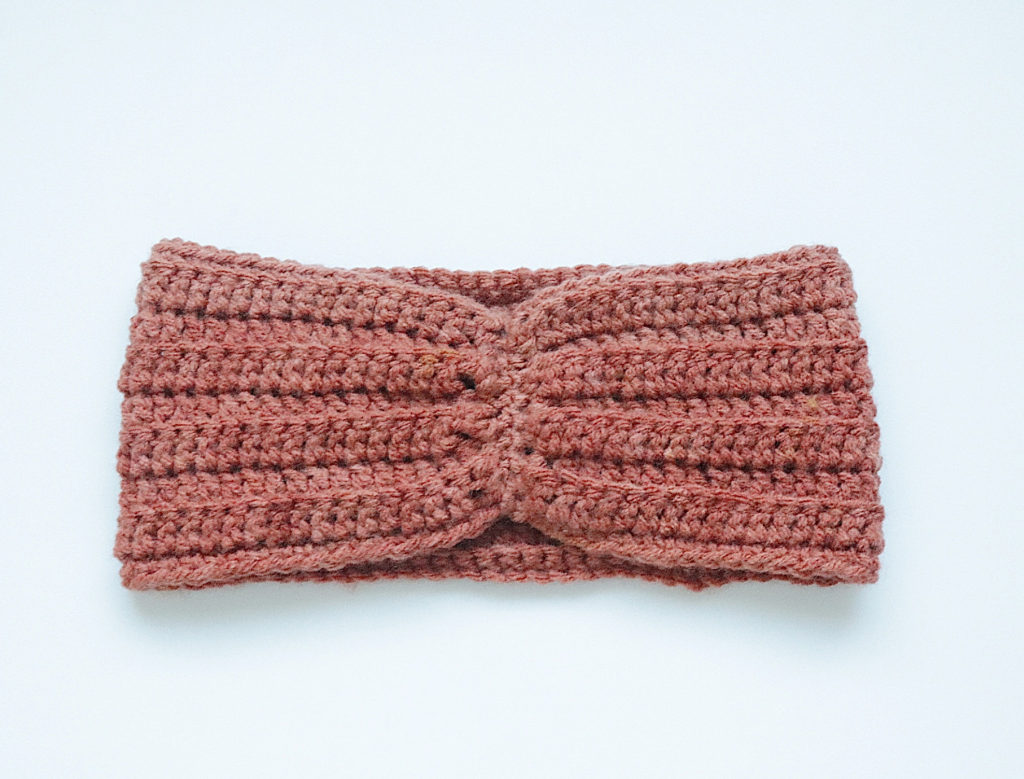 Turban Style Crochet Headband-Earwarmer 1