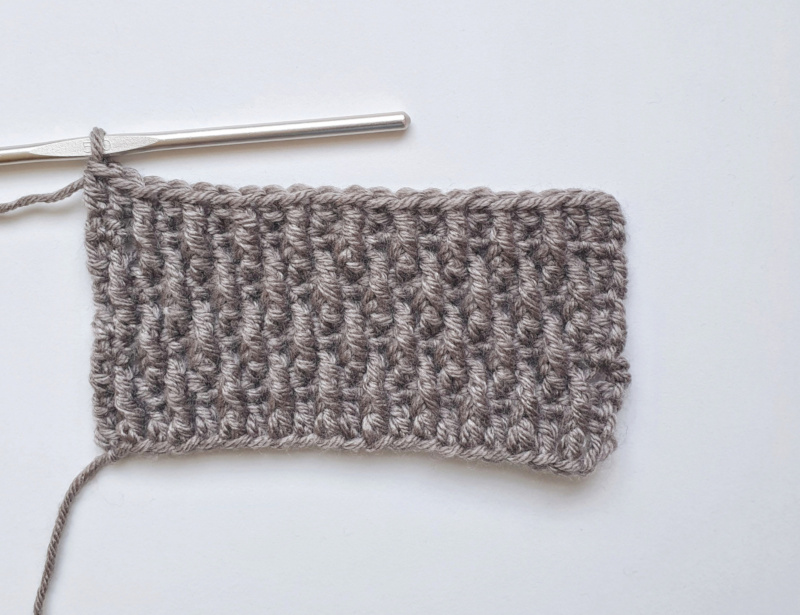 Crochet Alpine Stitch 1