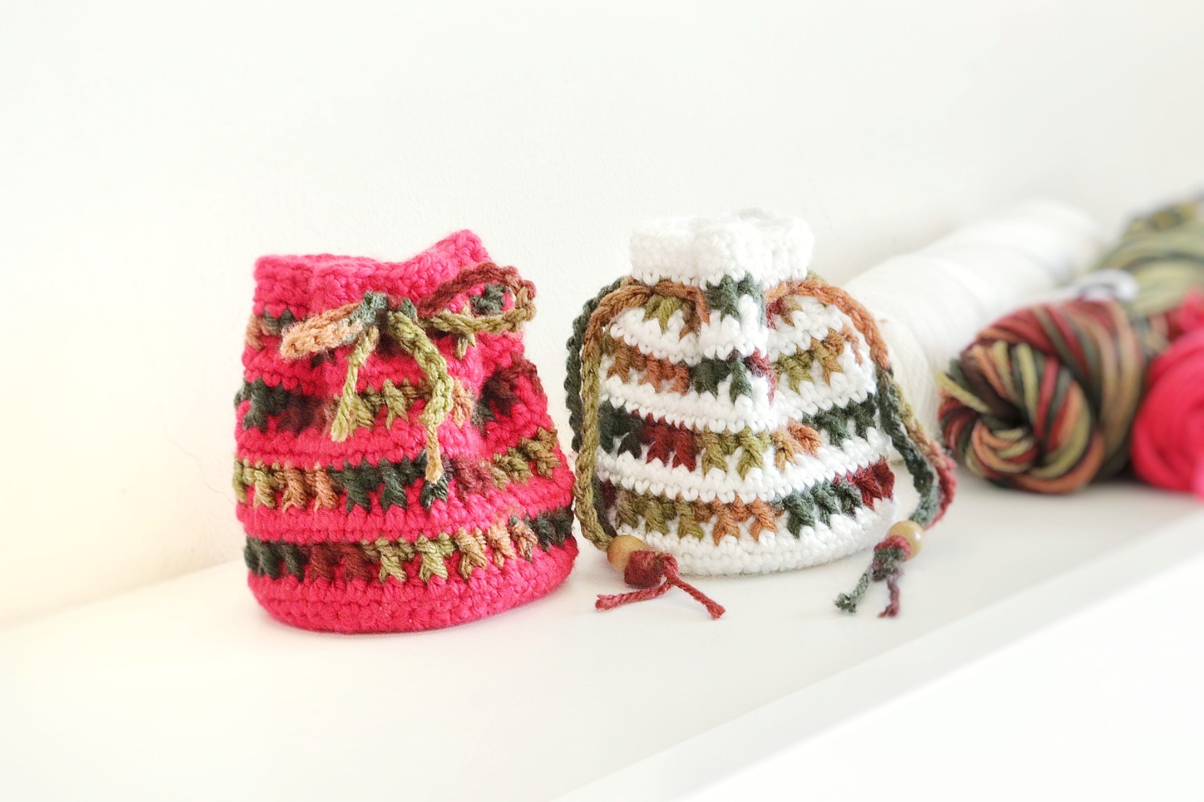 Free* Small Drawstring Pouch - Crochet Pattern – Little Light