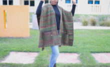 Cover Me Ruana Crochet Pattern with pockets