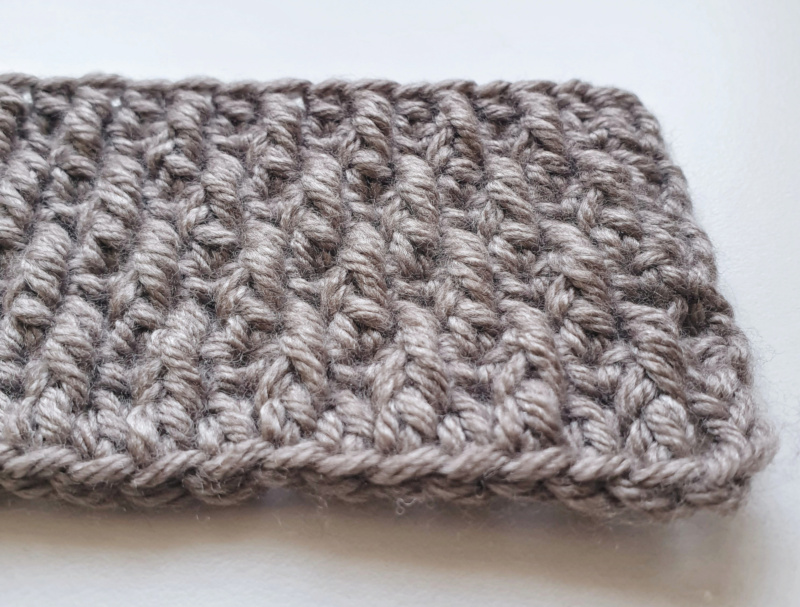 Crochet Alpine Stitch 2